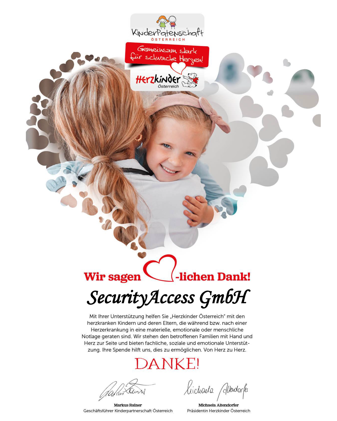 Kinder Patenschaft Zertifikat Kinder Patenschaft Zertifikat